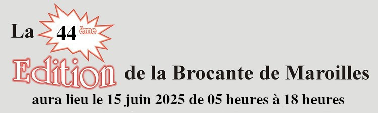 44 ème édition de la Brocante de Maroilles